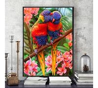 ERKIES 5D Diamond Pintura de Diamantes, Pájaro Lindo DIY Diamond Painting Kit, Manualidades Adultos Kit Bordado, Diamond Art Para DecoracióN de Pared Del Hogar, Regalo Square Drill 32x40in
