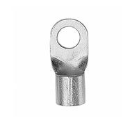 ERKO 100 piezas de terminales profesionales de cobre estañado galvánico, sin aislamiento, para tornillo M6 y sección de cable 16 mm2, fabricados según DIN 46234.