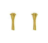 ERKO Bridas para Cables de Bambú Beige 200 x 3,6 mm 100 piezas, corto, soporte para el recorrido del cable, Resistente a temperatura, Para Oficina, Hogar, Exteriores (Paquete de 2)