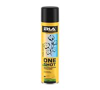 ERLA Ambientador de hogar "ONE SHOT" 600 ml - Aerosol para habitaciones con un alcance de 3 m - Neutralizador de olores y spray de fragancia 2 en 1 - Spray de ambiente - Ambientador - Pure Cotton