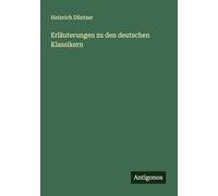 Erläuterungen zu den deutschen Klassikern