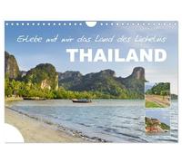 Erlebe mit mir das Land des Lächelns Thailand (Wandkalender 2026 DIN A4 quer), CALVENDO Monatskalender: Thailand hat wunderschöne Farbspiele und tolle Landschaften zu bieten.