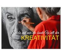 Erlebe mit mir die bunte Welt der Kreativität (Wandkalender 2026 DIN A2 quer), CALVENDO Monatskalender: Tauchen Sie ein in die Vielfalt der Kunst.