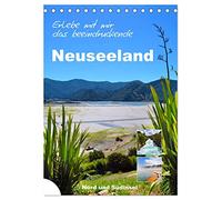 Erleben Sie mit mir das beeindruckende Neuseeland (Tischkalender 2026 DIN A5 hoch), CALVENDO Monatskalender: Neuseeland ist ein Land, welches durch unglaubliche Naturvielfalt besticht.