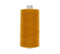 Erlif 1000 metros hilo de coser poliéster talla 80 (7092 naranja dorado)