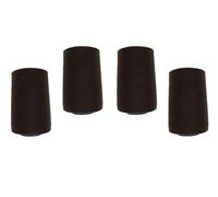 Erlif 4 conos de hilo de coser VIGA 120 (0527 - marrón oscuro)