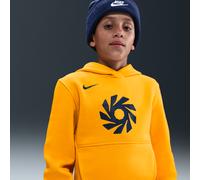Erling Haaland Club Fleece Sudadera con capucha de fútbol - Niño/a - Amarillo M