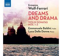 Baldini,Emmanuele/Donne,Luca Delle - Dreams and Drama-Sonates pour Violon N° 1 À N° 3
