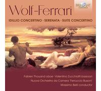 Ermanno Wolf-Fe Wolf-Ferrari: Idillio Concertino/Serenata (CD) (Importación USA)