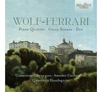 Ermanno Wolf-Fer Wolf-Ferrari: Piano Quintet/Cello Sonata (CD) (Importación USA)