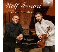 Ermanno Wolf-Ferrari Wolf-Ferrari: 3 Violin Sonatas (CD) (Importación USA)