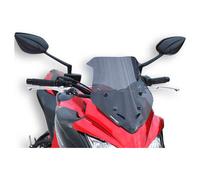 Parabrisas Ermax para motos naked Incluye juego de soportes, con ABE