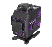 Ermenrich PRO LV70 Nivel Láser Autonivelante Modo Impulso 30 m 4D 16 Líneas - 360° - IP54 Control Remoto Microlift Base Trípode Soporte 2 Baterías Li Ion Tipo C Incluido