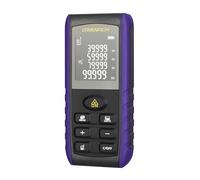 Ermenrich Reel Pro GE100 Telémetro Láser 100m, ±2mm Medidor Distancia Digital para Superficie, Volumen y Ángulos, Modo Pitágoras, Medición Única y Continua, Compacto Ligero