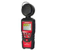 Ermenrich Seek MX20 Luxómetro Digital Portátil Medidor de Iluminación 1000~200000 Lux Display LCD Escala Gráfica Memoria de Datos Medición de Luminosidad para Oficina Estudio Plantas