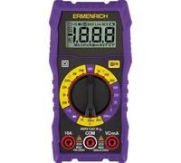 Ermenrich Zing TC07 Multímetro Digital True RMS, Voltaje AC/DC, Corriente DC, Resistencia, Continuidad y Probador Diodos, Voltímetro Amperímetro Ohmímetro, 2000 Cuentas, Data Hold, LCD, Apagado Auto