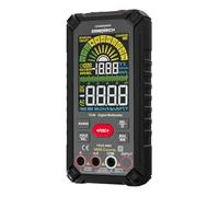 Ermenrich Zing TC40 Multímetro Digital 7-en-1, Corriente AC/DC Capacidad Frecuencia y Más TRMS Prueba de Batería y Diodo Modo Inteligente Función REL 10000 Cuentas NCV Display VA Escala Gráfica