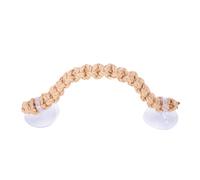 Ermitaño - Puente De Cuerda, Enredaderas | Decoración De Hábitat De Reptiles Flexible, Rama Deformada De Alambre De Acero Flexible | Accesorio De Recinto con Jungle Gym para Arañas, G