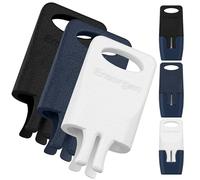 Ermorgen 3 Pieza Tapa Protectora Compatible con Heat It, Portátil, Ligera, Resistente a Arañazos y Dura, Repuestos Ideales, Tapas de Repuesto de Nailon Blanca + Azul + Negra