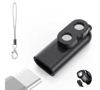 Ermorgen - Adaptador de carga tipo C compatible con LEDLENSER MH7 MH8 MH11 iH11R ML4, compatible con cargador magnético, color negro