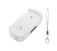 Ermorgen Adaptador Tipo C Compatible con Amazfit GTS 2,2e/4,GTR 2/2e/GTR Mini,Amazfit Active/Active Edge/Bip 5/3/Bip U/U Pro/T-Rex Pro/Pop/Zepp E/Z Cargador Magnético - Blanco