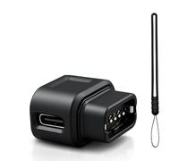 Ermorgen USB-C Adaptador Compatible para Shimano Di2 (R9250/R8170/R8150/R7170/RX825) 12 Velocidades Cargador de Desviador Trasero Electrónico, Adaptador USB-C Di2 EC300, Convertidor Tipo C a 4 Pines