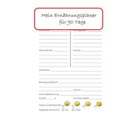 Ernährungstagebuch zum Ausfüllen: Ernährungsplaner und Fitnesstagebuch für 90 Tage: Bewusst essen/gesünder werden/wohlfühlen - mit Tipps für den Alltag