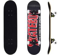 ERNAN Skateboard,Monopatín Completo Profesional de 31 x 8 Pulgadas,7 Capas Monopatín de Madera de Arce con Rodamiento ABEC-7 para Niño Niña/Adulto Principiante. (SBY)