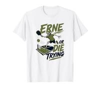 Erne o Muere intentando un Esqueleto de Pickleball Camiseta
