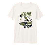 Erne o Muere intentando un Esqueleto de Pickleball Camiseta Premium