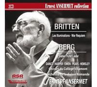 Ernest Ansermet : Britten, Berg.