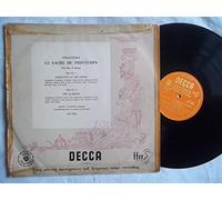 Ernest Ansermet / L'Orchestre de la Suisse Romande - LXT 2563 Stravinsky Le Sacre du Printemps Suisse Romande Ansermet LP