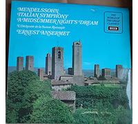Ernest Ansermet, L'Orchestre De La Suisse Romande - SPA 153 Mendelssohn Italian/Midsummer OSR Ansermet LP