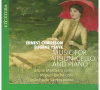 Ernest Chausson Chausson & Ysaye: Music for Violin, Cello (CD) (Importación USA)