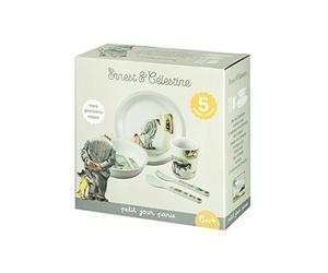 Ernest et Célestine Petit Jour Paris Coffret Cadeau 5 Pièces au Musée 400 g EC701P