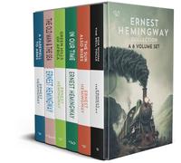Ernest Hemingway Collection 6 book set (For Whom The Bell Tolls, A Farewell To Arms, Green Hills Of Africa, The Old & The Sea, In Our Time, The Sun Also Rises)