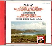 Ernest John Moeran - Moeran: Symphony in G Minor, Two Pieces for Small Orchestra; Butterworth: A Shropshire Lad, The Banks of Green Willow [CD]
