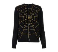 Ernest W. Baker - Cárdigan de telaraña - Knitwear - Hombre - Negro - M -