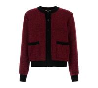 Ernest W. Baker - Melange Tiziano Cardigan - Knitwear - Hombre - Rojo - M -