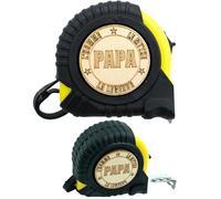 ERNESTINE - Cinta métrica de Je t'aime papa - regalo para el día del padre y el día del abuelo - regalo papá accesorio hombre - metro plegable personalizable familia - regalo para hombre, cumpleaños