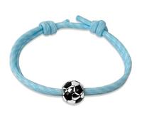 Ernestine - Pulsera de fútbol con perlas de acero inoxidable y paracord - CLUBS - Marsella