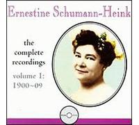Ernestine Schumann-Heink - Cpte.Zonophone, Columbia,