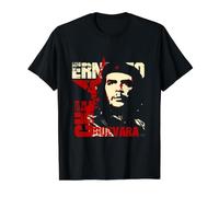 Ernesto Che Guevara Camisa Cuba El Che Revolución Cubana Che Camiseta gráfica económica, Hombre, Negro, M