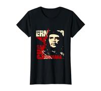 Ernesto Che Guevara Camisa Cuba El Che Revolución Cubana Che Camiseta gráfica económica, Mujer, Negro, XL