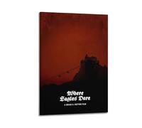 ERNGDFCV Póster decorativo de la película Do Eagles Dare para pared e impresión artística moderna para dormitorio familiar, 50 x 75 cm