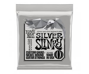 Ernie Ball 2218 John Mayer Silver Slinky 2218 Nickel Guitar Strings Set 10.5-47