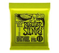 Ernie Ball Cuerdas de guitarra eléctrica Regular Slinky 2221, entorchado de níquel 10-46, 1 paquete