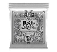 Ernie Ball 2406 Ernesto Palla Nylon Black & Silver Set 28-48