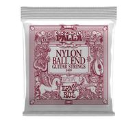 Ernie Ball 2409 Ernesto Palla Nylon Ball End Silver Set 28-42