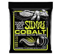 Ernie Ball 2721 Cobalt Regular Slinky Juego de cuerdas para guitarra eléctrica (10-46)